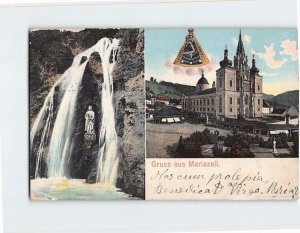 Postcard Gruss aus Mariazell Austria