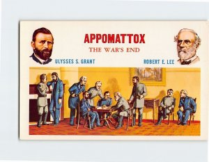 Postcard The War's End, Appomattox, Virginia