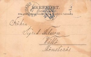 SWEDEN~FISKEBY PAPPERSBRUK-PAPER MILL~1903 PHOTO  POSTCARD