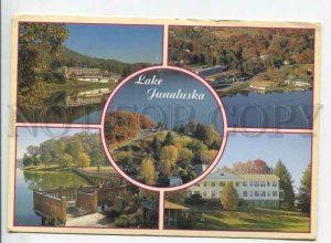 441330 USA 1992 year Lake Junaluska Hotel advertising RPPC to Germany