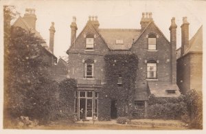 Wheeleys Road Edgebaston Birmingham Antique Real Photo Postcard