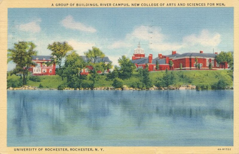 Buildings on Genesee River Campus University of Rochester NY New York pm 1941