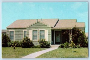 Virginia Minnesota MN Postcard House Edco Permanent Siding Advertising Vintage