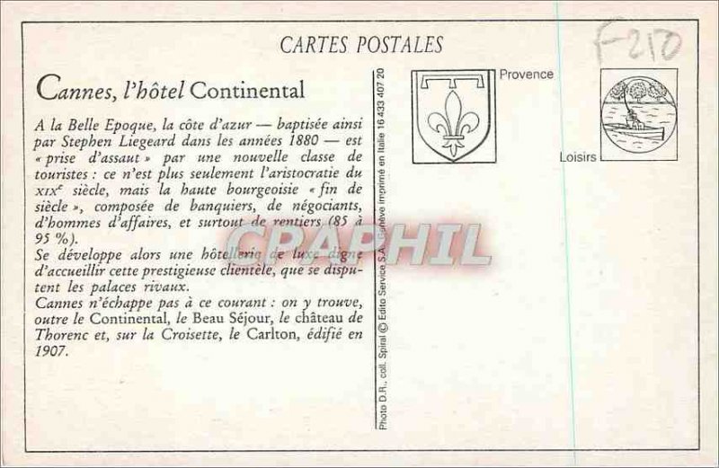 COPY Cannes Hotel Continental