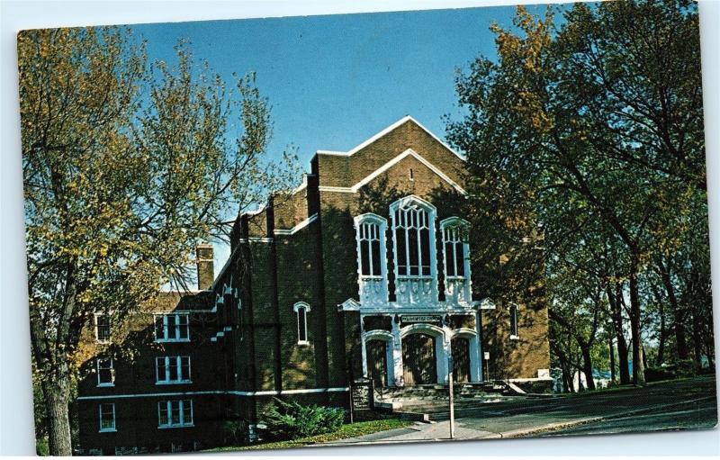 1968 2501 Paseo Blvd Paseo Baptist Church Kansas City Missouri Postcard B05