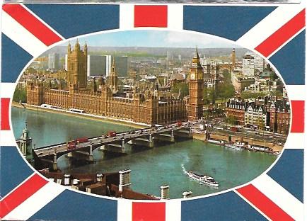 England.  Houses of Parliament, Westminster Bridge, Big Ben, London