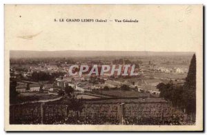 Postcard Old Grand lemps General view