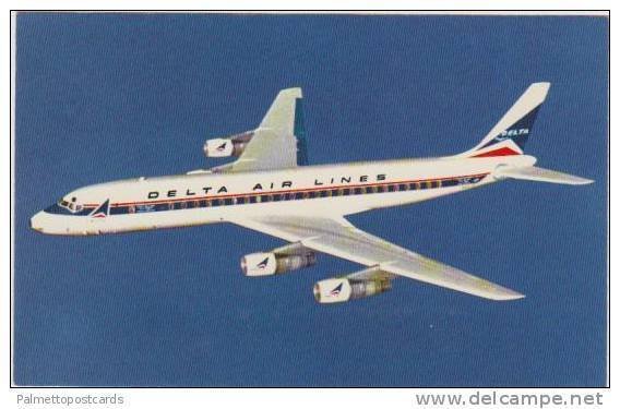 Delta Airlines Modern Douglas DC-8 FANJET in Flight