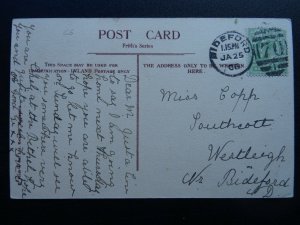 Devon WEARE GIFFARD HALL & Church c1906 Postcard by Frith Bideford Duplex 70