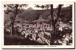 Old Postcard Le Mont Dore General view