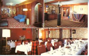 Holyrood House Victoria BC Scotia Dining Lounge Multiview Unused Postcard D26