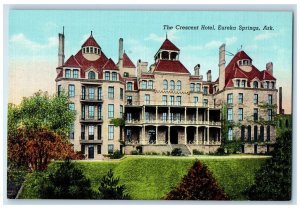 Eureka Springs Arkansas Postcard Crescent Hotel Exterior Building 1947 Vintage