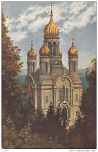 WEISBADEN, Hesse, Germany; L'Eglise Russe du Neroberg, generalement connue so...