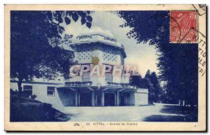 Old Postcard Vittel Entree Casino