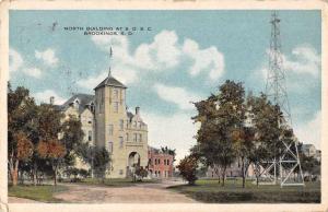 Brookings South Dakota State College North Building Antique Postcard J48483