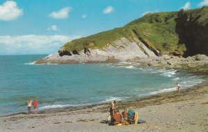 ILFRACOMBE, HELE BEACH, Devon- Vintage POSTCARD