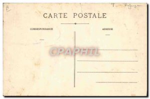 Postcard Old Mountaineering shelter Auvergne House Puy Maru