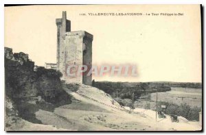 Old Postcard Villeneuve Avignon La Tour Philippe le Bel