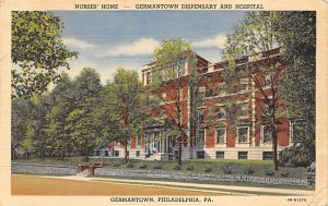 Nurses' Home - Germantown Dispensary and Hospital Unused 