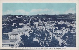 Postcard View of Ponce Home Catholic University Puerto Rico