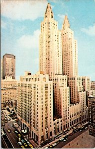 Waldorf Astoria Hilton Hotel New York City Empire Room NYC Postcard Plastichrome 