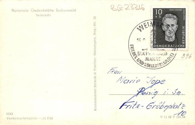 BG23316 nationale gedenkstatte  buchenwald teilansicht germany CPSM 14x9cm