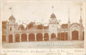 Luna Park Scene Cleveland, Ohio, OH, USA 1908 