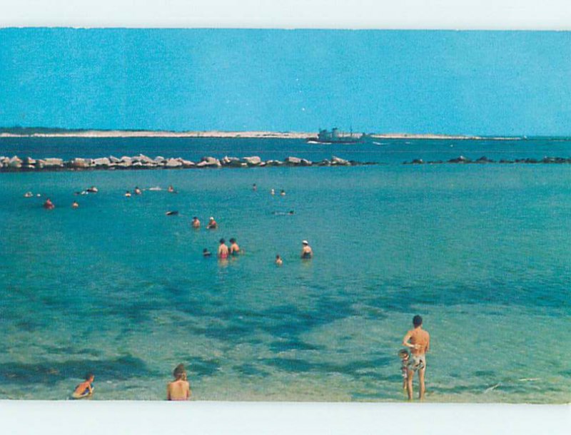 Pre-1980 BEACH SCENE Panama City Beach Florida FL AE9135