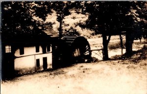 RPPC, View of Mill, Wadesboro NC Vintage Postcard K72