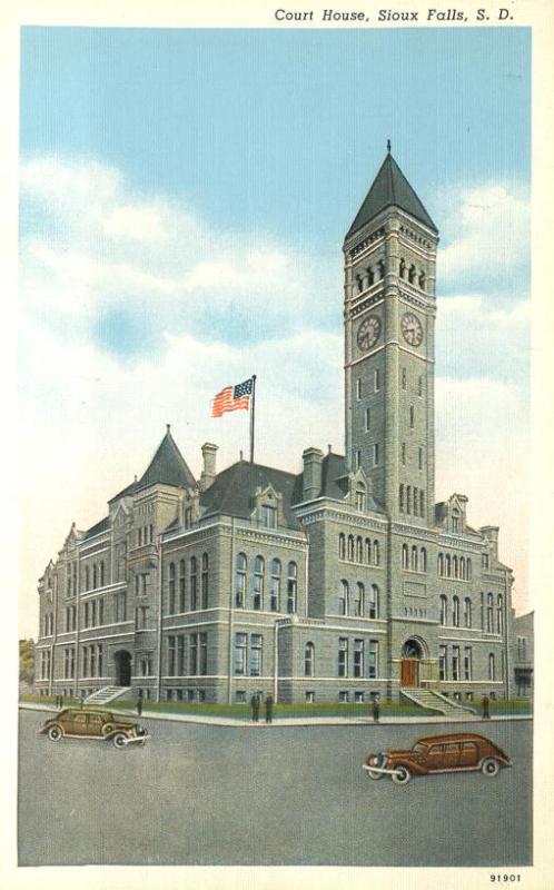 Court House at Sioux Falls SD, South Dakota