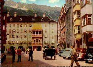 Austria Innsbruck Herzog-Friedrich Strasse Mit Goldenem Dachl