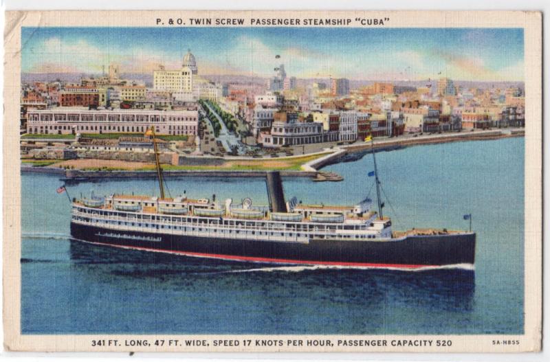 Steamer Cuba