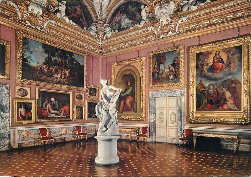 Postcard Italy Firenze - Pitti Palace - Palatine Gallery - The Giove’s Room