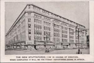 Stuttafords Dept Store Cape Town South Africa Promo Ad Advert Postcard E19