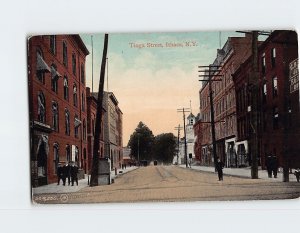 Postcard Tioga Street, Ithaca, New York