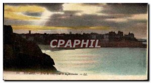 Old Postcard Dinard Confrejour Effect has Malouine