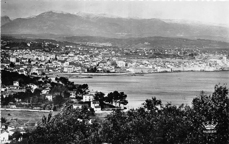 BR19453 Antibes vue generale et les alpes  caribbean