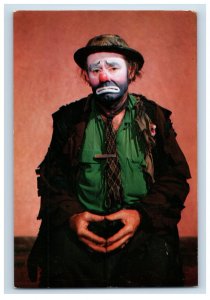 Vintage Emmett Kelly As Weary Willie World Famous Clown Postcard P155E