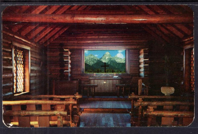 Interior of the Chapel of the Transfiguration at Moose,Jacksonhole,WY BIN