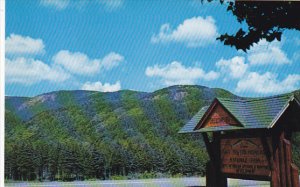 Canada Entrance Cape Breton Highlands National Park at Cheticamp Nova Scotia