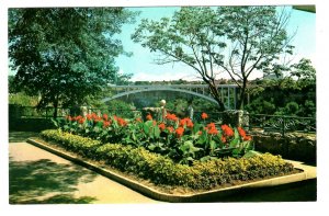 Rainbow Bridge from Queen Victoria Park, Niagara Falls, Ontario,