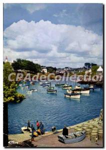 Postcard Modern Clohars Carnoet The Port Of Douelan