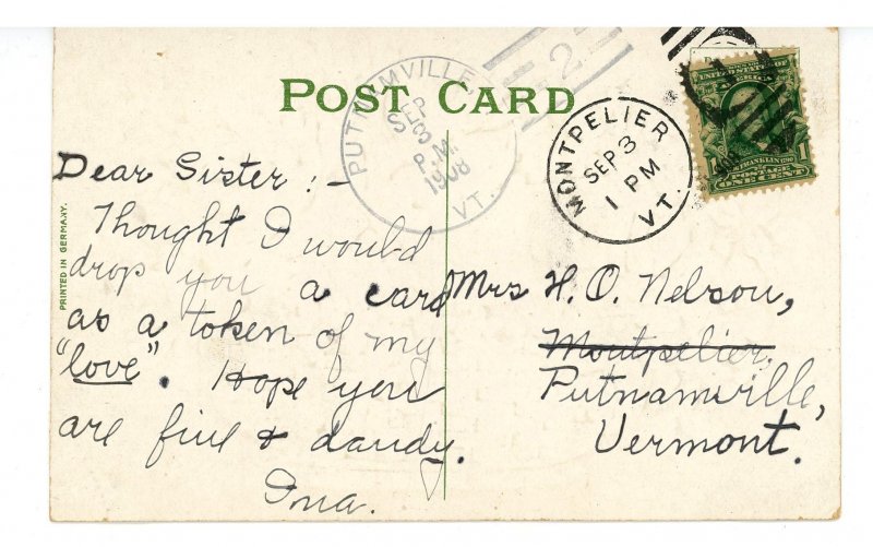 Greeting - Birthday      ?DPO- Putnamville, VT?