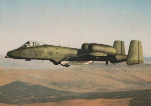 Military Aviation Postcard - Fairchild A.10 Thunderbolt Aeroplane RR9849