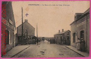 ak2021 - France - VINTAGE POSTCARD - Champagne - 1911  LA GARE