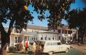 Lake Wales Florida Lake Shore Plantation Inn Vintage Postcard K64396