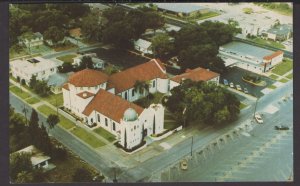 Florida Clearwater - Aerial view St. Cecelia Church, 820 Jasmine Way - Chrome