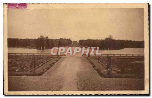 Rambouillet Parterres channels - Old Postcard