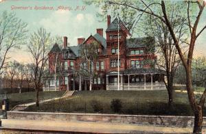 ALBANY, NY  New York     GOVERNOR'S RESIDENCE  Mansion      c1910's Postcard