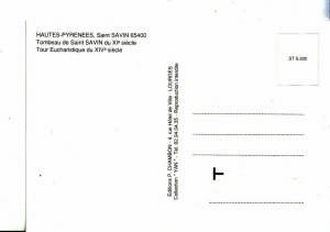 France Postcard - Hautes - Pyrenees - Saint Savin   AB2306